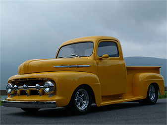 1951 Ford F-1 Truck - Restored by Lone Star Street Rods Castell TX