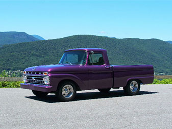 1966 Ford F-100 Truck - Restored by Lone Star Street Rods Castell TX