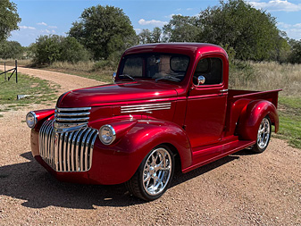 1946 Chevy Truck - Restored by Lone Star Street Rods Castell TX